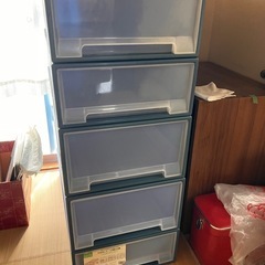  大至急衣装ケース5個セットの画像