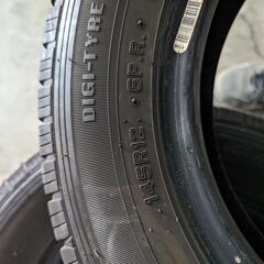 145R12　145/80R12　4本　中古の画像