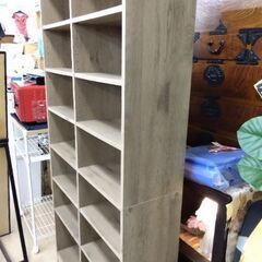 美品　本棚　カラーボックス　棚　ラック　CD　コミック　食器棚の画像