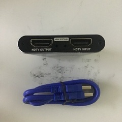 ★未使用★4Kキャプチャー ビデオキャプチャ ゲーム実況 配信用 録画の画像