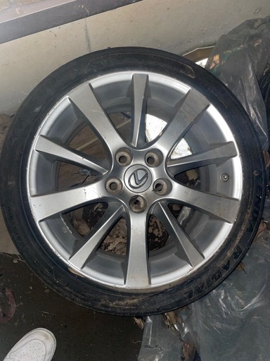 レクサス　IS250 純正ホイール　2本