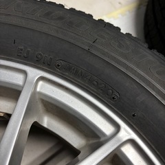 セレナ等　15インチブリヂストンVRX 　アルミセットの画像