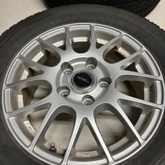 セレナ等　15インチブリヂストンVRX 　アルミセットの画像