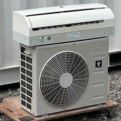 取付け可 ! !◇シャープ エアコン 6畳用 2018年製 プラズマクラスター 内部洗浄AY-227TN 高圧洗浄済み ! 保証付き ! !の画像