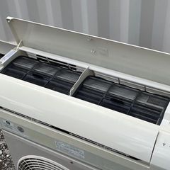 取付け可 ! !◇シャープ エアコン 6畳用 2018年製 プラズマクラスター 内部洗浄AY-227TN 高圧洗浄済み ! 保証付き ! !の画像