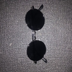 韓国製　マルメガネの画像