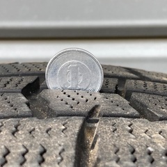 No.137スタットレスタイヤ175/65/15 4H PCD100 アルミホイール付4本セットの画像