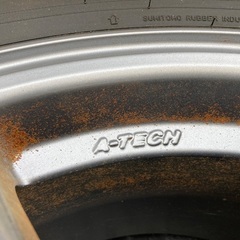 No.139スタットレスタイヤ205/60/16  5H PCD114.3 アルミホイール付4本セットの画像