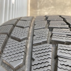 No.139スタットレスタイヤ205/60/16  5H PCD114.3 アルミホイール付4本セットの画像
