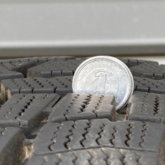 No.139スタットレスタイヤ205/60/16  5H PCD114.3 アルミホイール付4本セットの画像