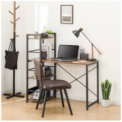 最終値下げ‼︎ニトリ・パソコンデスク・学習机セット・LEDライト・デスクカバー・チェア付きの画像