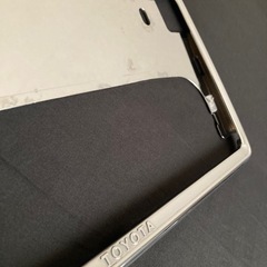 取引中🉐【トヨタ】ナンバーフレーム...半額❗️の画像