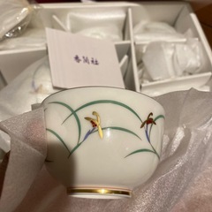 香蘭社 リンドフィールド 急須 湯呑みセット  の画像