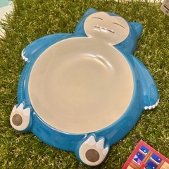 【ポケモンカフェ限定】【未使用】カビゴンのプレートの画像