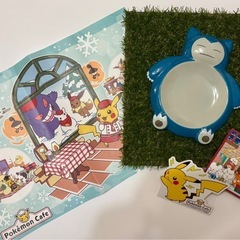 【ポケモンカフェ限定】【未使用】カビゴンのプレートの画像