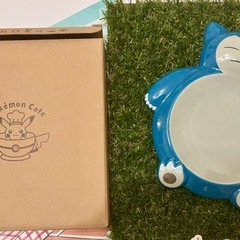 【ポケモンカフェ限定】【未使用】カビゴンのプレートの画像