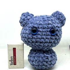 【ハンドメイド】キラキラ光るぬいぐるみの画像