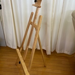 超美品　イーゼル　木製の画像