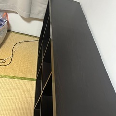無料　IKEA カラーボックス　2x4  カラックス　黒の画像
