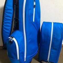 新品 未使用 ゴルフバッグ キャディーバッグ スタンド式 ゴルフバック キャディーバック カッコイイ 軽量 持ち運び楽々 の画像