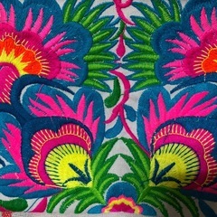 ②【新品未使用】アジアン⭐︎モン族刺繍ポーチの画像