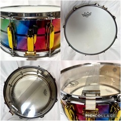 TAMA / RS165 Rockstar 14x6.5 スネアドラム　 ヘッド(ほぼ未使用)の画像