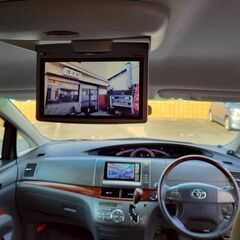 エスティマ　2.4 アエラスGエディション　中期モデル　H23　車検8/7　48000ｋ　純正HDDナビ＆フルセグTV＆フリップダウンモニター　カラーバックカメラ　ETC 　ドラレコ　クルコン　両側パワースライド　17ＡＷ　キセノン　7人乗りの画像