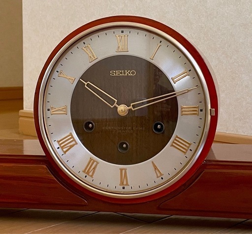 SEIKO ウエストミンスター　ぜんまい時計 昭和レトロ　稼働品　希少時計　美品