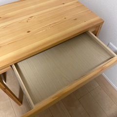 無印良品　デスク　学習机の画像