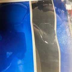 ゼファー750 タンク　修理の画像