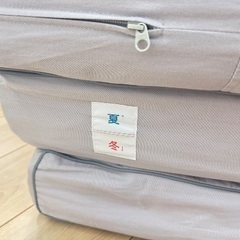 【美品】ヘルシーライン　ダブル　マットレス　カバー付きの画像