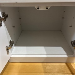 レンジ　炊飯器　トースターなどの
収納棚の画像