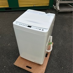 【極美品】2024年式　ハイセンス　5.5キロの画像