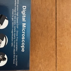 未使用　マイクロスコープ　食品、植物、肌チェックにの画像