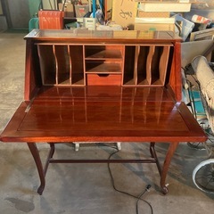 現状販売 特価 家具 インテリア 収納 新生活 引越し 工具 机 事務所 店舗 オフィス 中古 リサイクル　ライティングビューロの画像