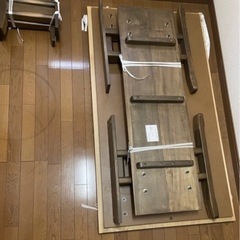 ダイニングこたつテーブルの画像