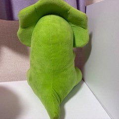 【11月〆里親募集】トリケラトプス時計ぬいぐるみの画像