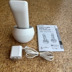 SHARPコードレス電話機の画像