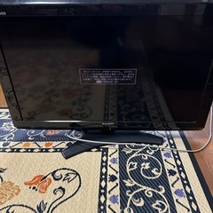 SHARP AQUOS 液晶カラーテレビ　LC-32E9 B-CASカード、リモコン付きの画像