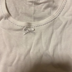 肌着　半袖　サイズ120の画像