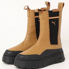 PUMAプーマ　チェルシーサイドゴアブーツ　24.5センチ　美品の画像