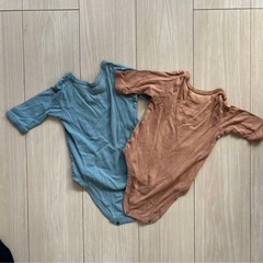 ベビーロンパース　4枚セット　70サイズ　 ロンパースセット　長袖の画像