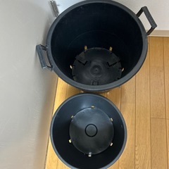 植木鉢カバー　未使用に近い　2個セットの画像
