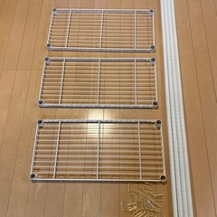 収納　エレクター　白　オシャレ　の画像