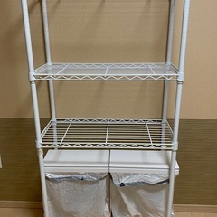 収納　エレクター　白　オシャレ　の画像