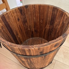 プランター　木製の画像