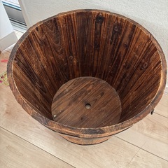 プランター　木製の画像