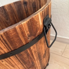 プランター　木製の画像