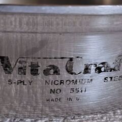 フライパン　無水鍋　Vita Craft NO.5511の画像