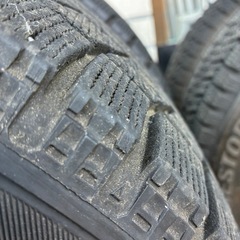 スタッドレスタイヤ+アルミホイールセット　195/65R15の画像